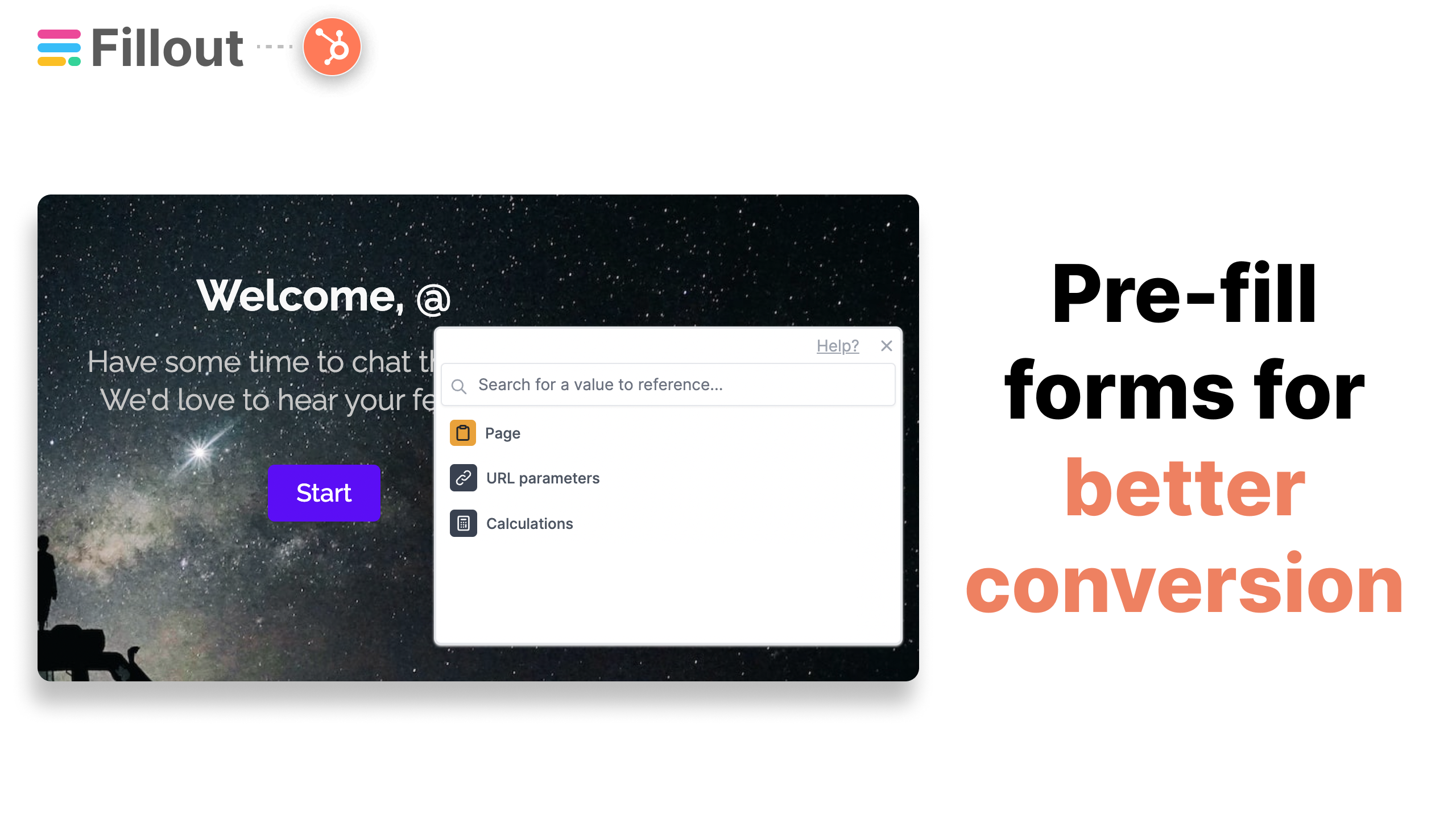 Pre-fill and segment forms per source