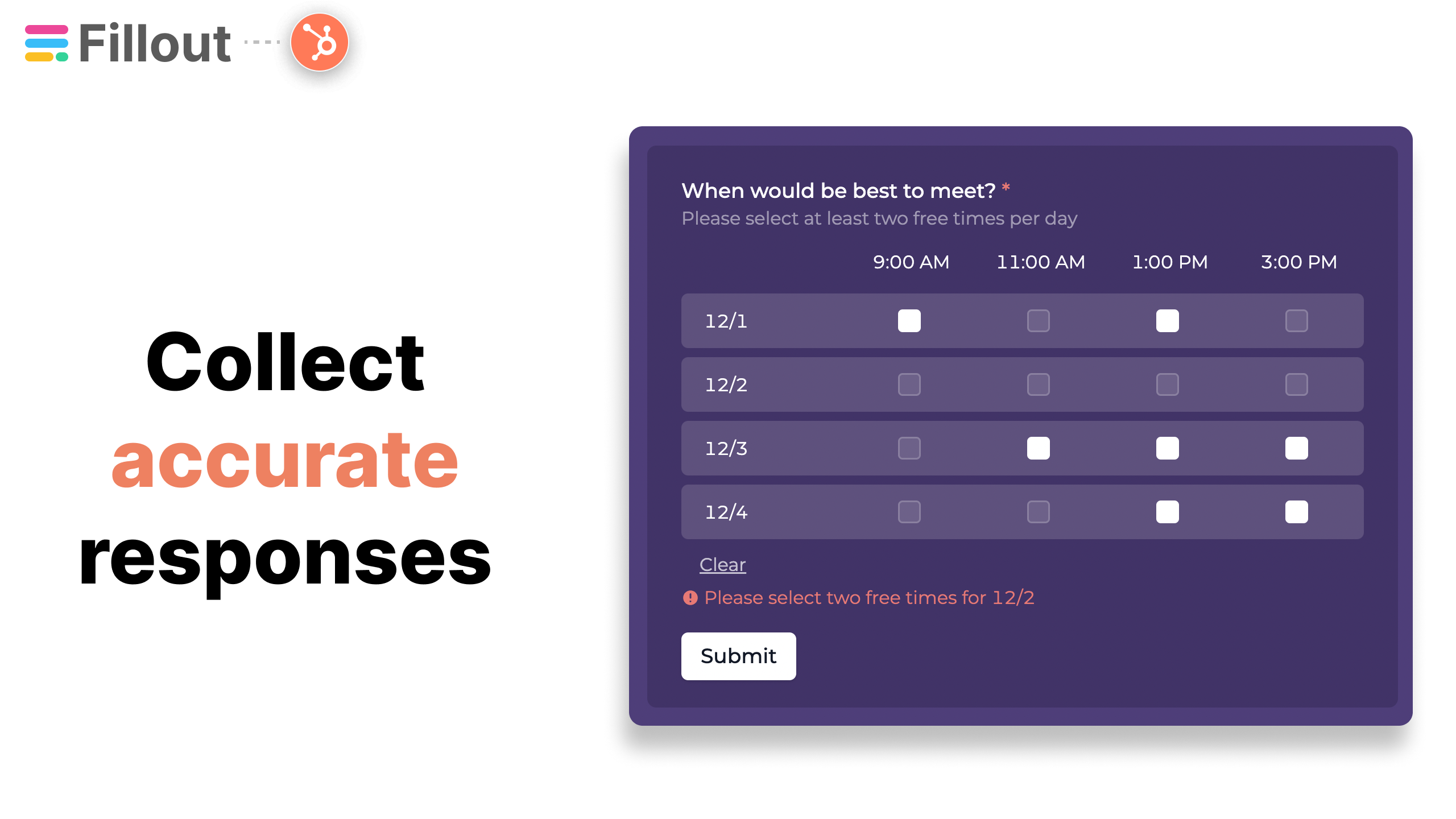 Capture the right data